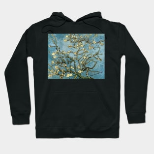 Van Gogh's Blossoming Almond Tree Grunge Hoodie